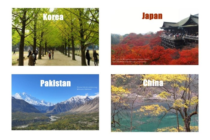 OhLaLLa Season change 4 countries