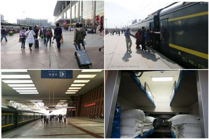 นั่งรถไฟไปลาซา, พักแบบ hard sleeper