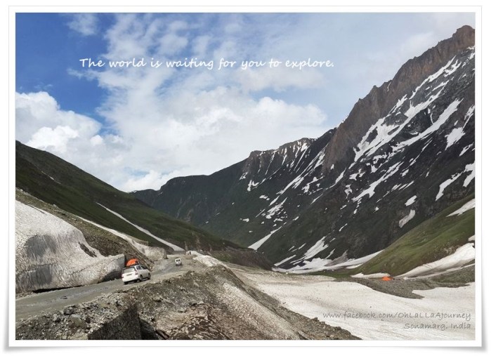 The world is waiting for you to explore. โลกกว้างใหญ่ มีอะไรให้ค้นหา ขึ้นอยู่ที่ว่าเราจะพร้อมออกไปสำรวจโลกเมื่อใด