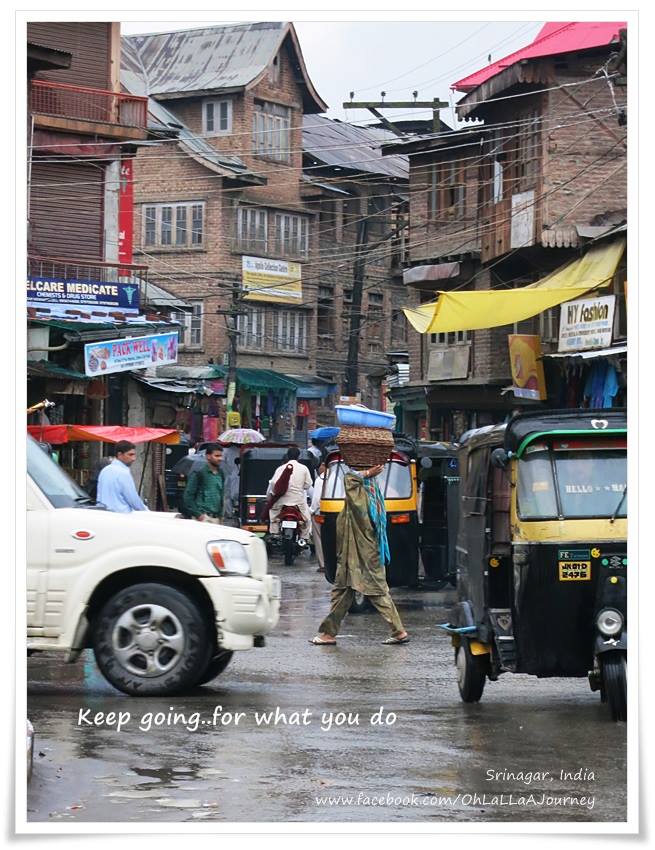 Keep going...for what you do ในท่ามกลาง ทุ่งสิ่งต่างดำเนินไป ตามวิถีของมัน