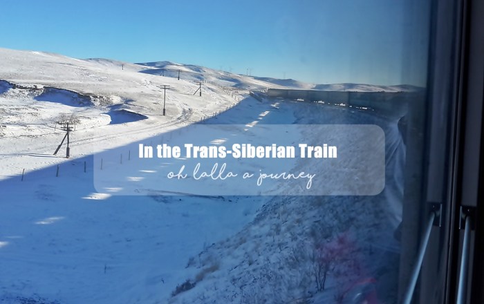 In the Trans-Siberian train
