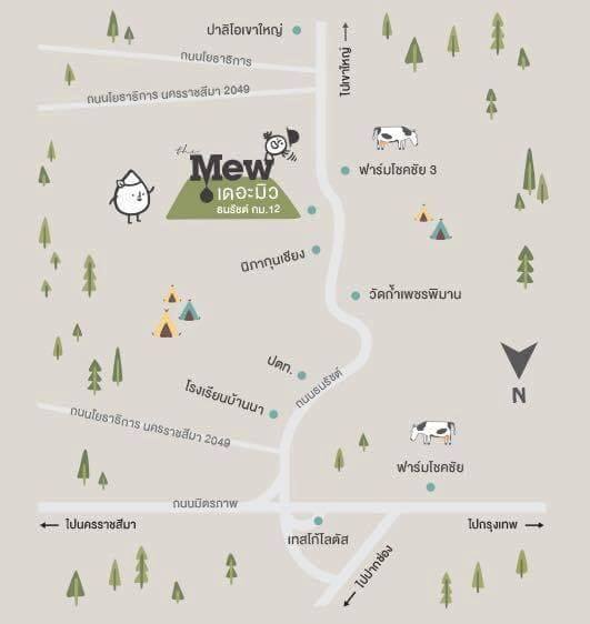 The Mew KhaoYai_map